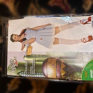 Spirit Dorothy Costume with Blue and White Dress